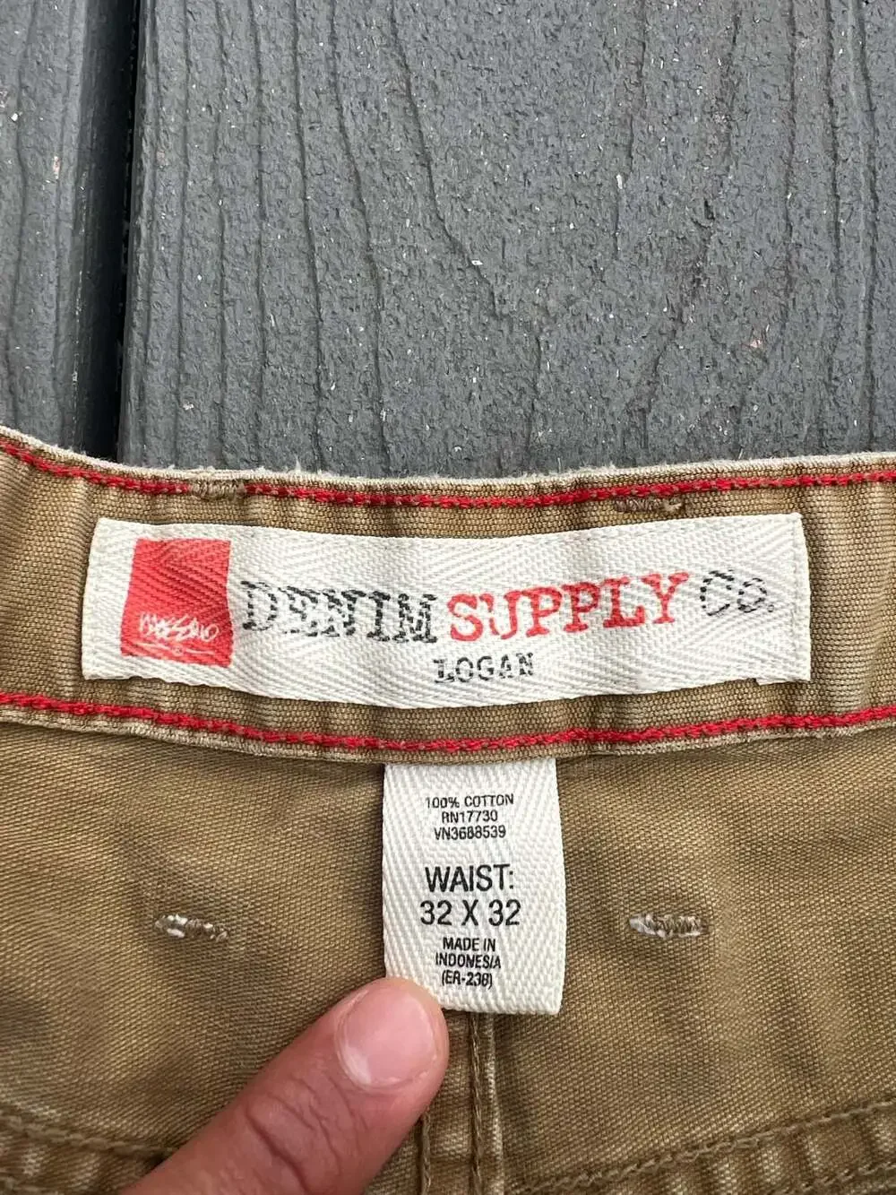 Mossimo Denim Supply Co. Logan Brown Cotton Pants